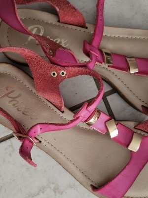 Parex sandals new, size 39, pink