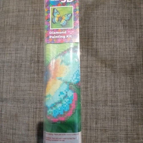 Craft with crystals and butterfly design new, sealed packaging
