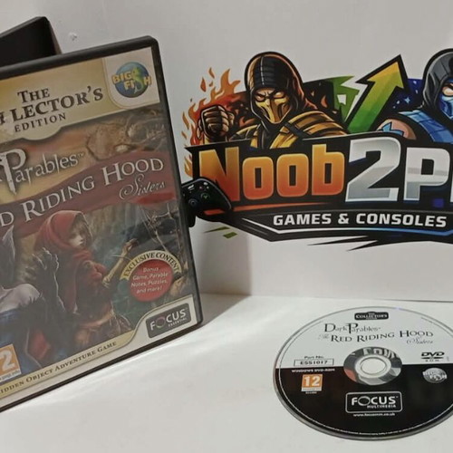 Dark Parables The Red Riding Hood Sisters Collector’s Edition PC used adventure game