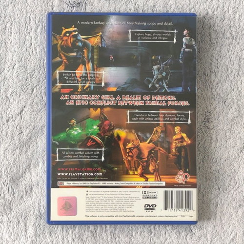 Primal PlayStation 2 used with manuals