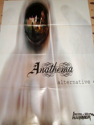 Αφίσα Anathema / Firewind metal διπλής όψης καινούργια
