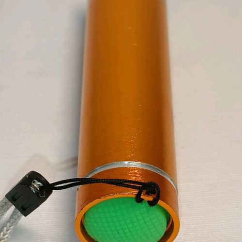 Led pocket flashlight used, small and convenient
