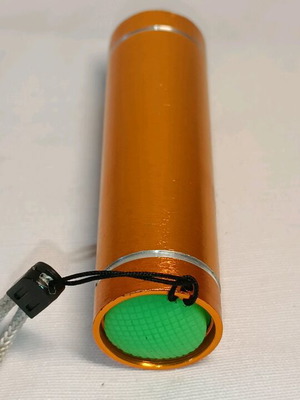 Led pocket flashlight used, small and convenient
