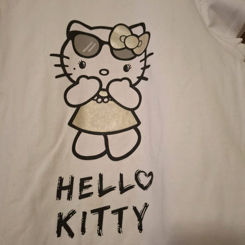 Zara Kids girls' t-shirt with Hello Kitty print, 152 cm, like new
