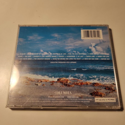 Celine Dion A New Day Has Come CD used, pop