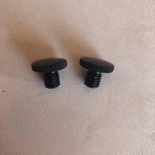 Pair of M8x1.25 CNC aluminum bolts for mirror mounting