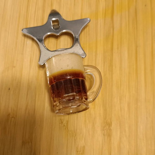 Bottle opener with fridge magnet vintage, new