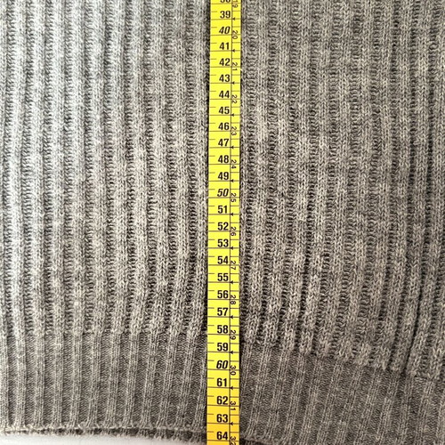 John Devin knitted turtleneck sweater like new, black and gray, XXL