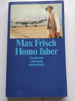 Макс Фриш Homo faber употребявана, немска книга