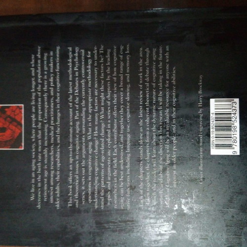 Models of Cognitive Aging book like new, English