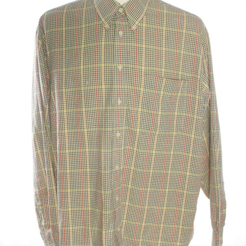 Gant men's shirt XL like new, cotton and linen, multicolor