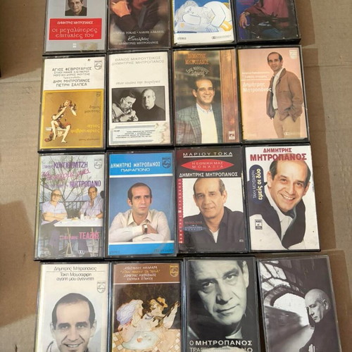 Mitropanos 24 cassette tapes like new, laiko
