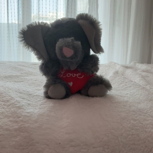 Elephant toy like new Love