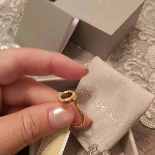 Michael Kors ring new, brown, recent collection