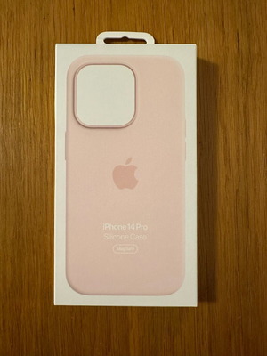 Apple iPhone 14 Pro protective case new, silicone pastel pink