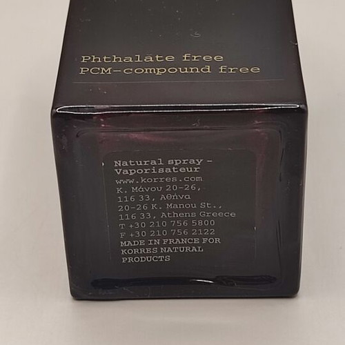 Korres Vanilla Freesia Lychee Eau de Toilette 50ml used