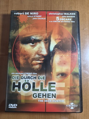 The Deer Hunter DVD like new, adventure with subtitles