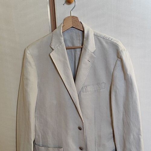 Corneliani ID Luxury Jacket like new, cotton & hemp, size L-XL