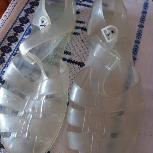 Buffalo transparent beach shoes size 44