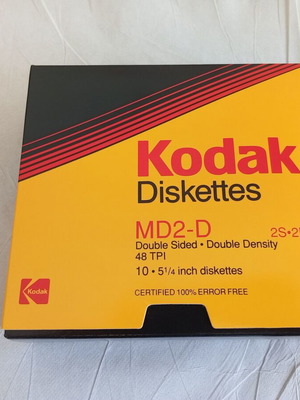 Δισκέτες Kodak 5.25 MD2-D μεταχειρισμένες, πακέτο 10