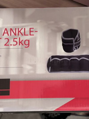 Adjustable ankle-wrist weights pair with bonus palm weights lightly used