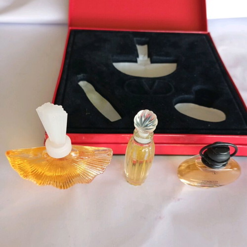 Valentino Parfums collectible miniature perfumes new, set of 3