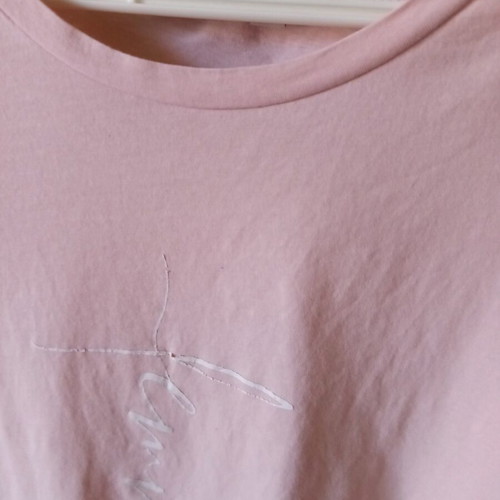 Fransa pink short sleeve blouse like new, XL