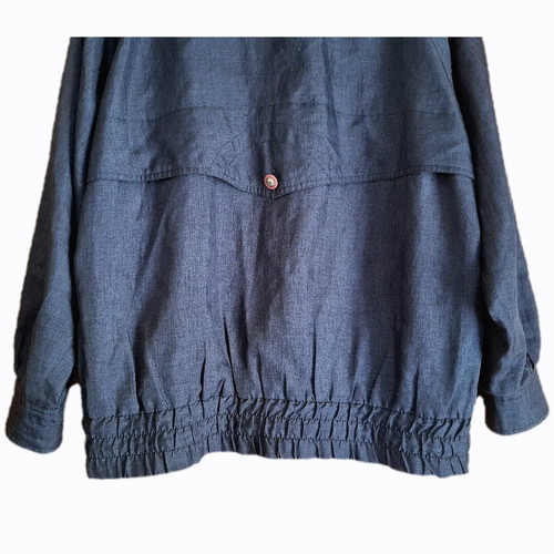 Via Veneto Harrington Jacket vintage 90s blue, like new