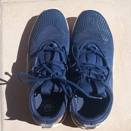 Timberland blue sneakers size 39 like new
