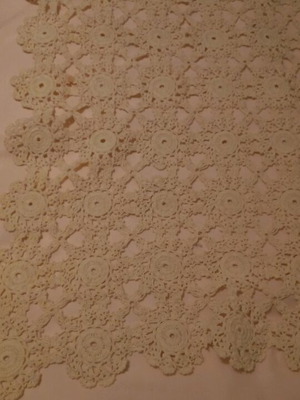 Plastic napkin beige new 66x18