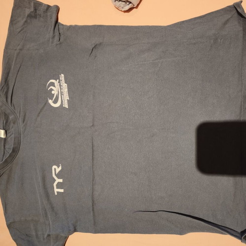 Girls' shorts black denim and grey cotton used, athletic top