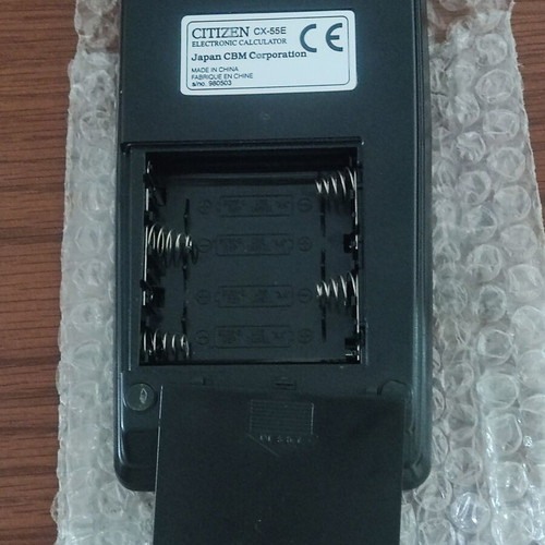 Citizen Printing Calculator new with paper roll and manual