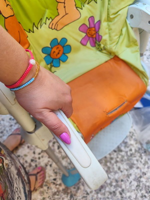 High chair used