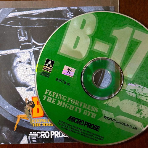 B17 Flying Fortress Mighty 8th PC game like new