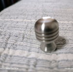 Set of 4 Inox knobs like new