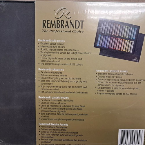 Rembrandt Soft Pastel Set 30 Colors new