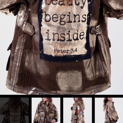 Ayios gold star jacket 2024