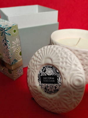 Vintage Garden Candle 1978 collectible and ceramic packaged candle new