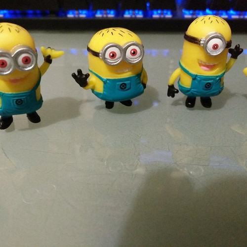 Φιγούρες Minions σετ 10, σαν καινούργιο, 3-4 εκ.