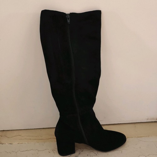 Rylko boots natural suede new, size 38, black