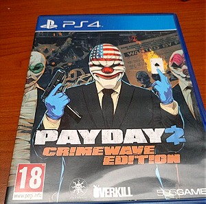 Payday 2 Crimewave Edition ( ps4 )