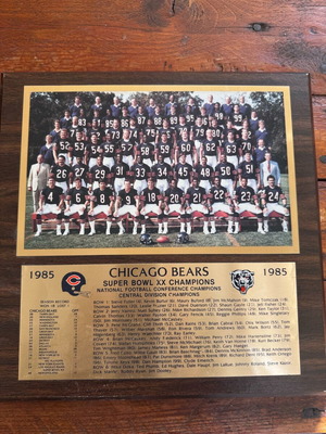 Chicago Bears 1985 used