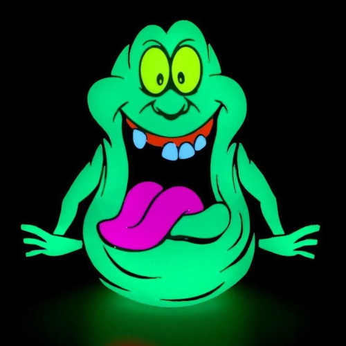 Slimer LED lamp 3D printed fan art new