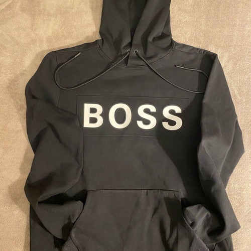 Φούτερ Boss ανδρικό μαύρο small σαν καινούργιο