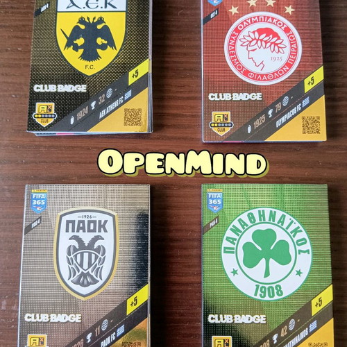 Πλήρες Base Set ελληνικών και ξένων ομάδων FIFA 365 2024
