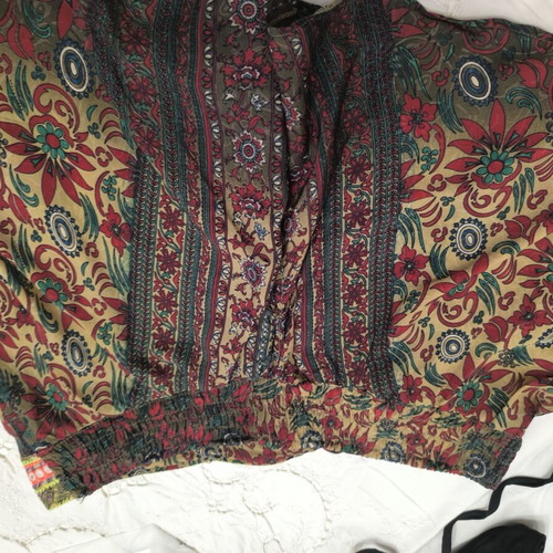 Boho shorts with elastic waist and pockets