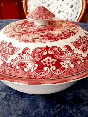Vintage Grindley Country Style Serving Bowl