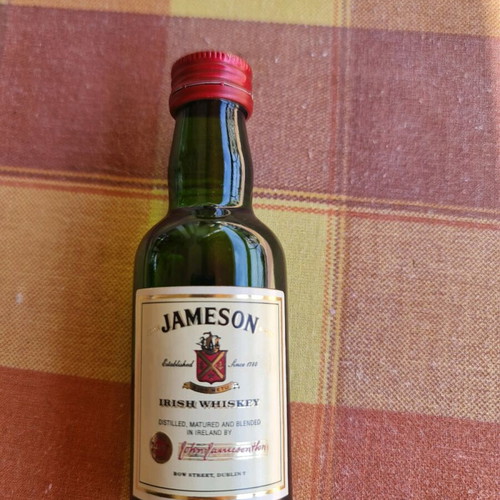 Jameson whiskey collectible miniature 50 ml like new