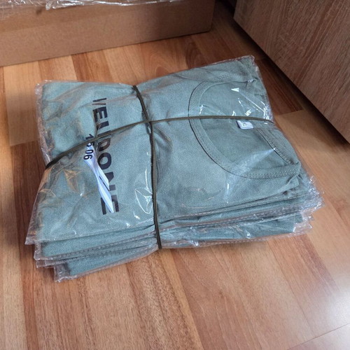 Men's green printed t-shirts size S pack of 12 new