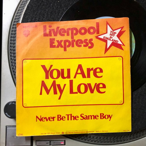 Liverpool Express You Are My Love vinyl 7" single like new, pop